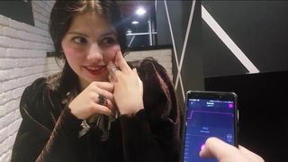 Vibrating Panties in a Restaurant